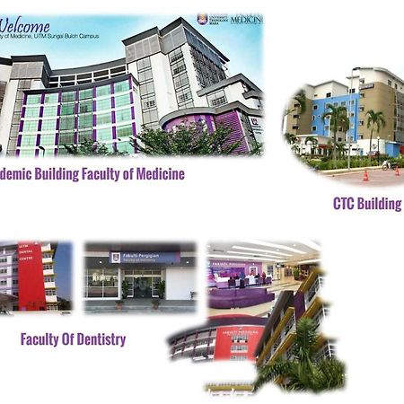 Ferienwohnung Dsara Big Cinema Netflix Projector Next Sb Hospital Sungai Buloh Exterior foto