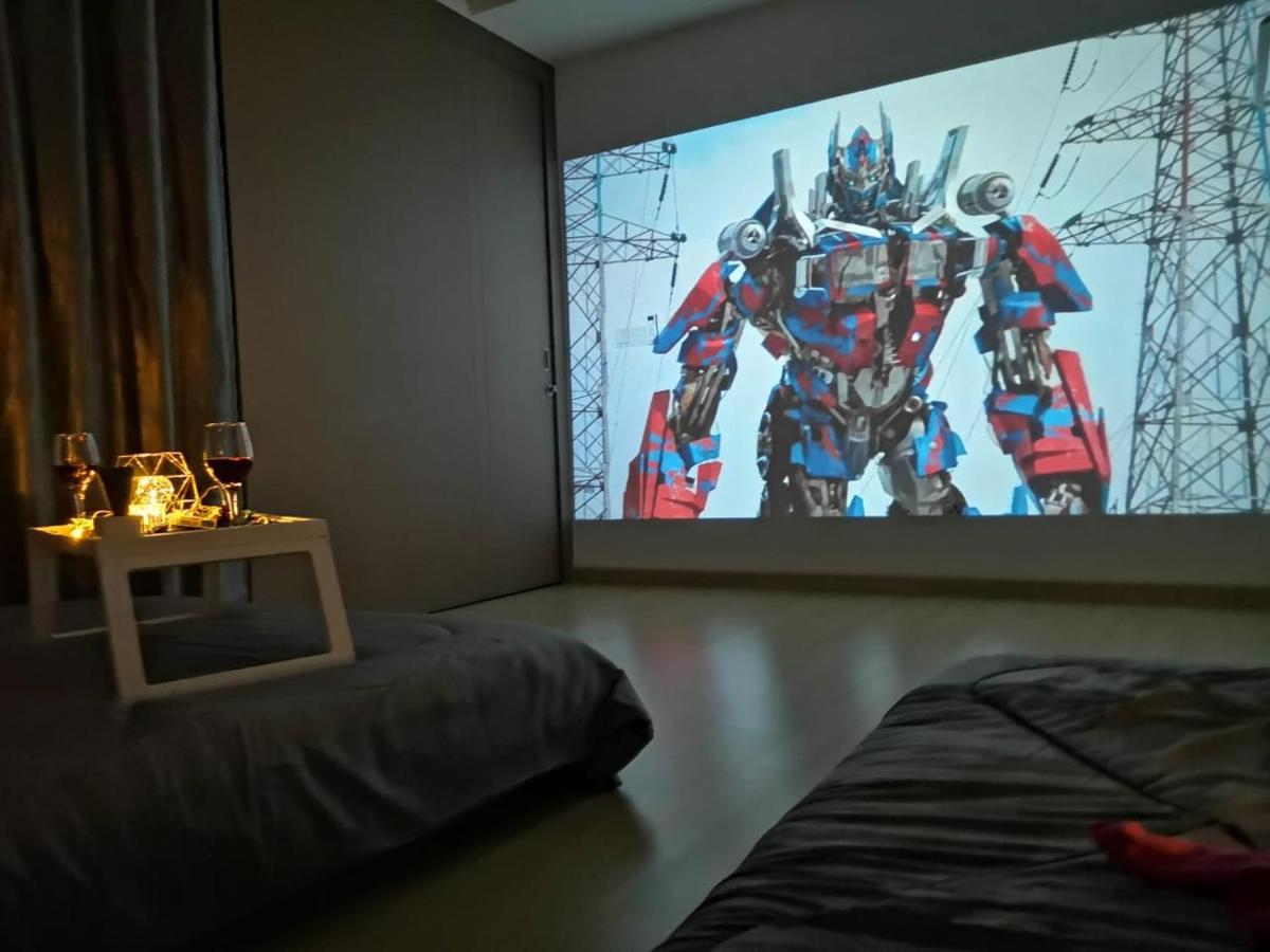 Ferienwohnung Dsara Big Cinema Netflix Projector Next Sb Hospital Sungai Buloh Exterior foto
