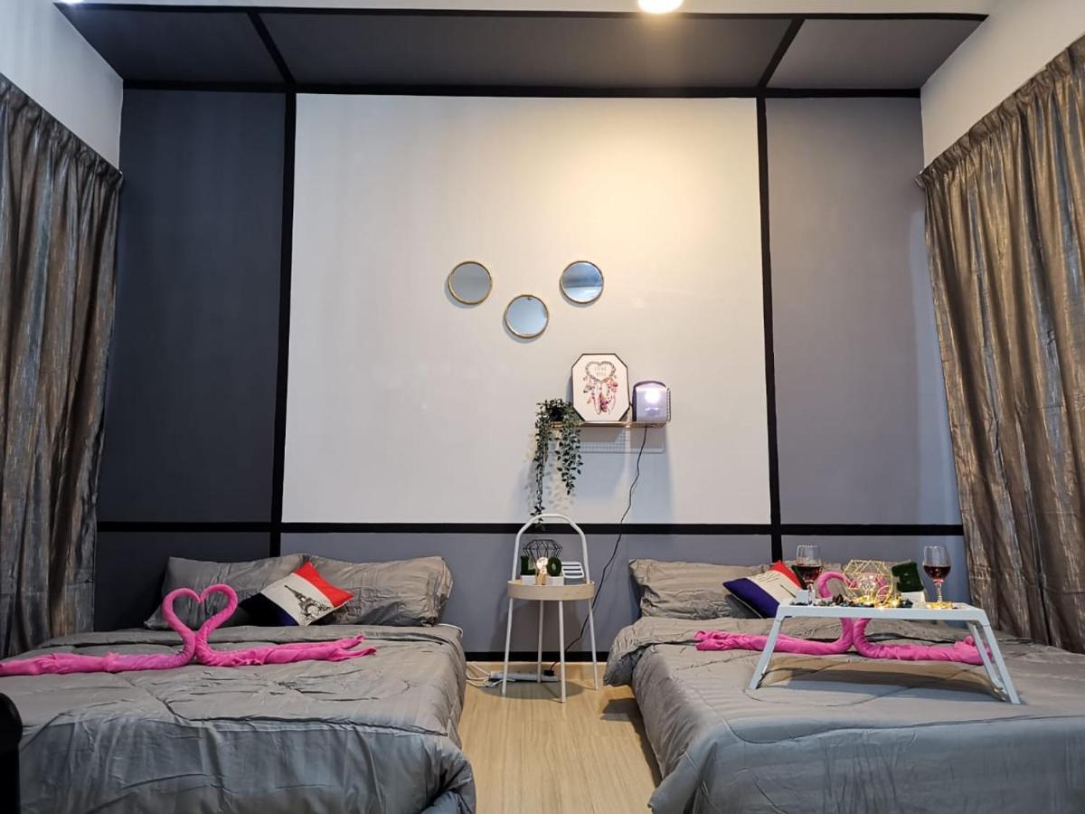 Ferienwohnung Dsara Big Cinema Netflix Projector Next Sb Hospital Sungai Buloh Exterior foto