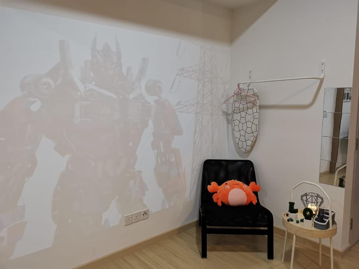 Ferienwohnung Dsara Big Cinema Netflix Projector Next Sb Hospital Sungai Buloh Exterior foto