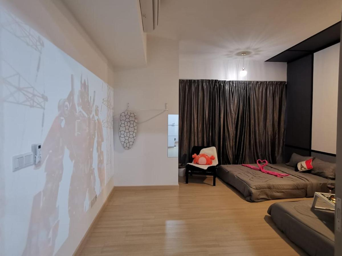 Ferienwohnung Dsara Big Cinema Netflix Projector Next Sb Hospital Sungai Buloh Exterior foto
